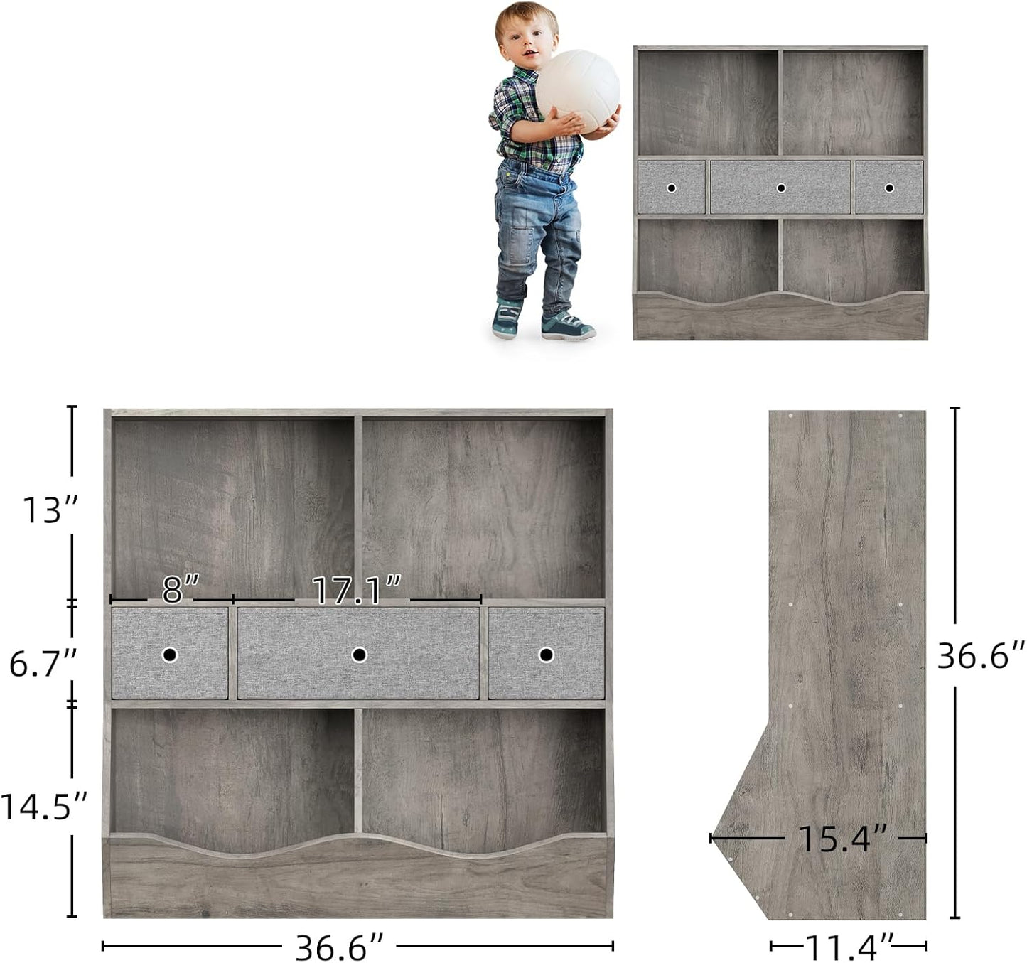 Kids Toy Storage Organizer