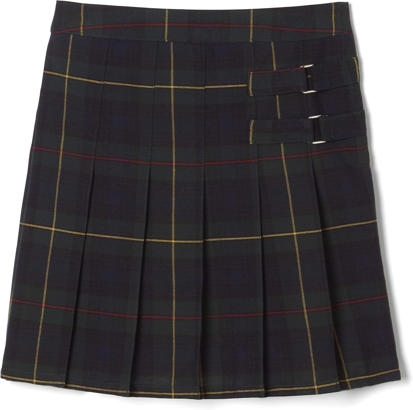 Girls' Adjustable Waist Pleated-Front Two-Tab Scooter