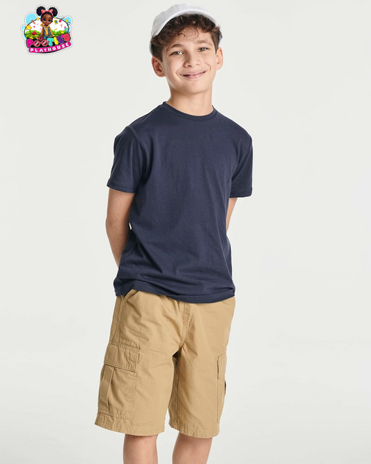 Boys 5-Pack Cotton Crew Neck T-Shirts