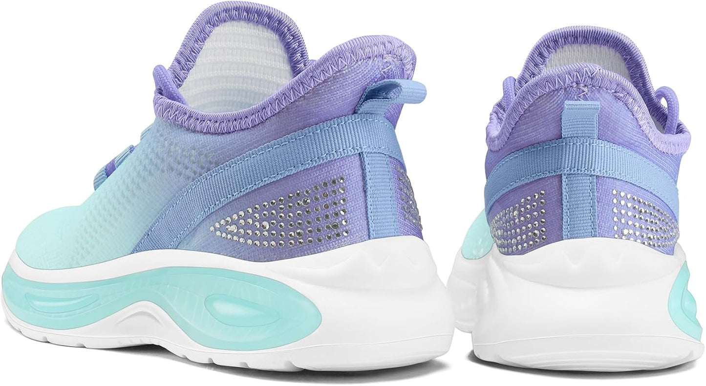 Lace-Up Tennis Running Shoes