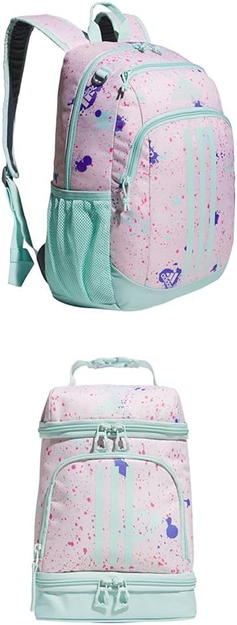 Creator Laptop Backpack for Women and Men, Comfortable and Durable Small Athletic Bag, Speckle Black/Bliss Pink/Black, One Size