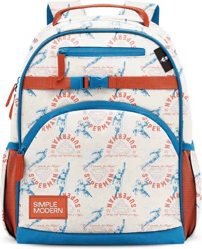 Medium Disney Toddler Backpack for School Girls and Boys | Kindergarten Elementary Kids Backpack | Fletcher Collection | Kids - 15" Tall | Princess Rainbows