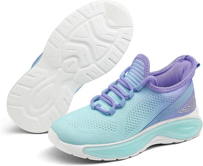 Lace-Up Tennis Running Shoes