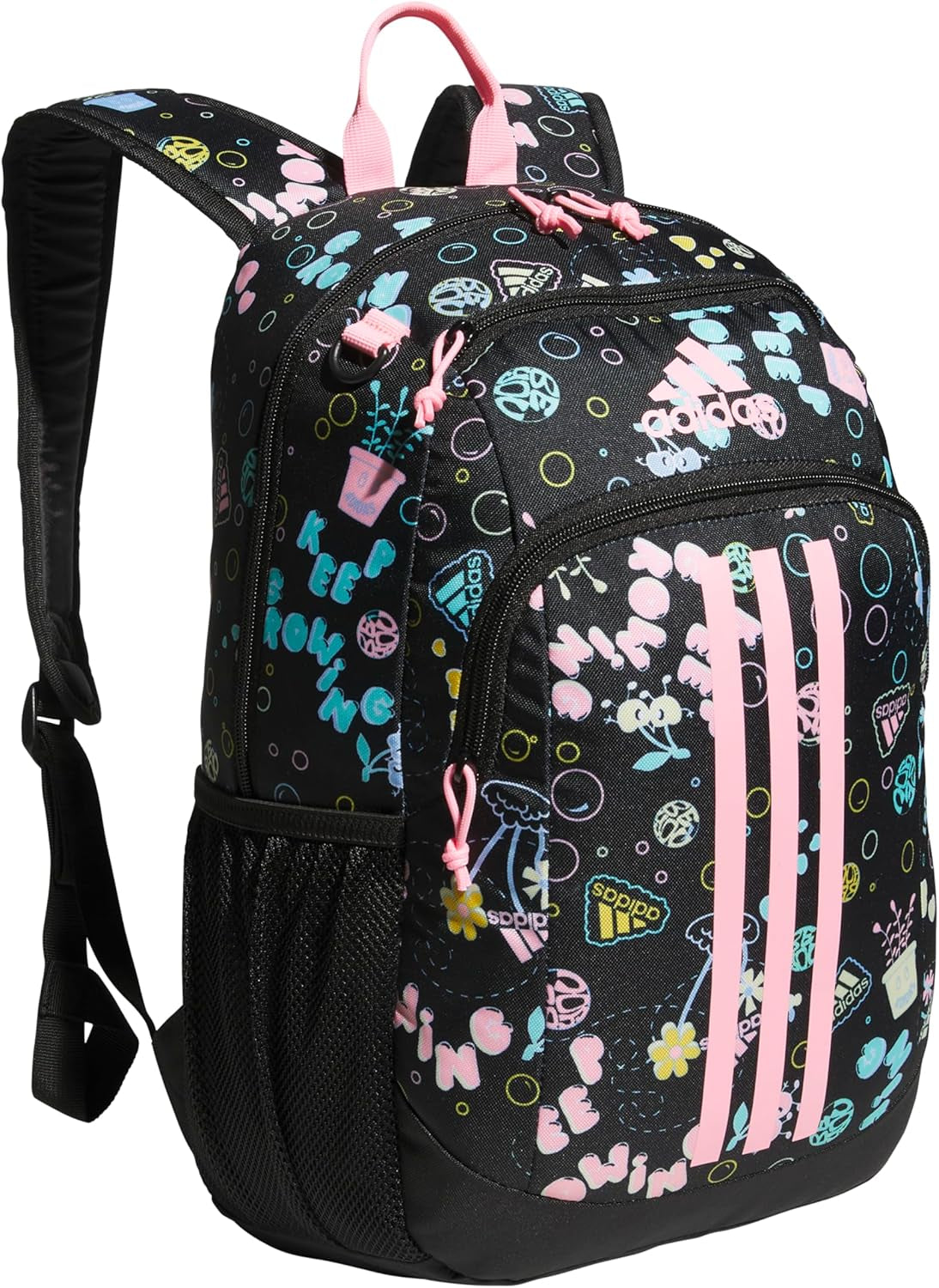 Creator Laptop Backpack for Women and Men, Comfortable and Durable Small Athletic Bag, Speckle Black/Bliss Pink/Black, One Size