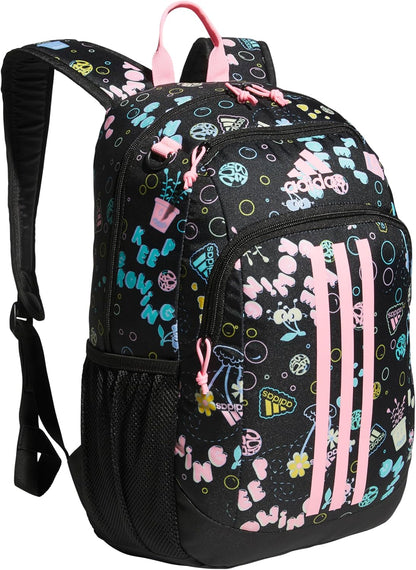 Creator Laptop Backpack for Women and Men, Comfortable and Durable Small Athletic Bag, Speckle Black/Bliss Pink/Black, One Size