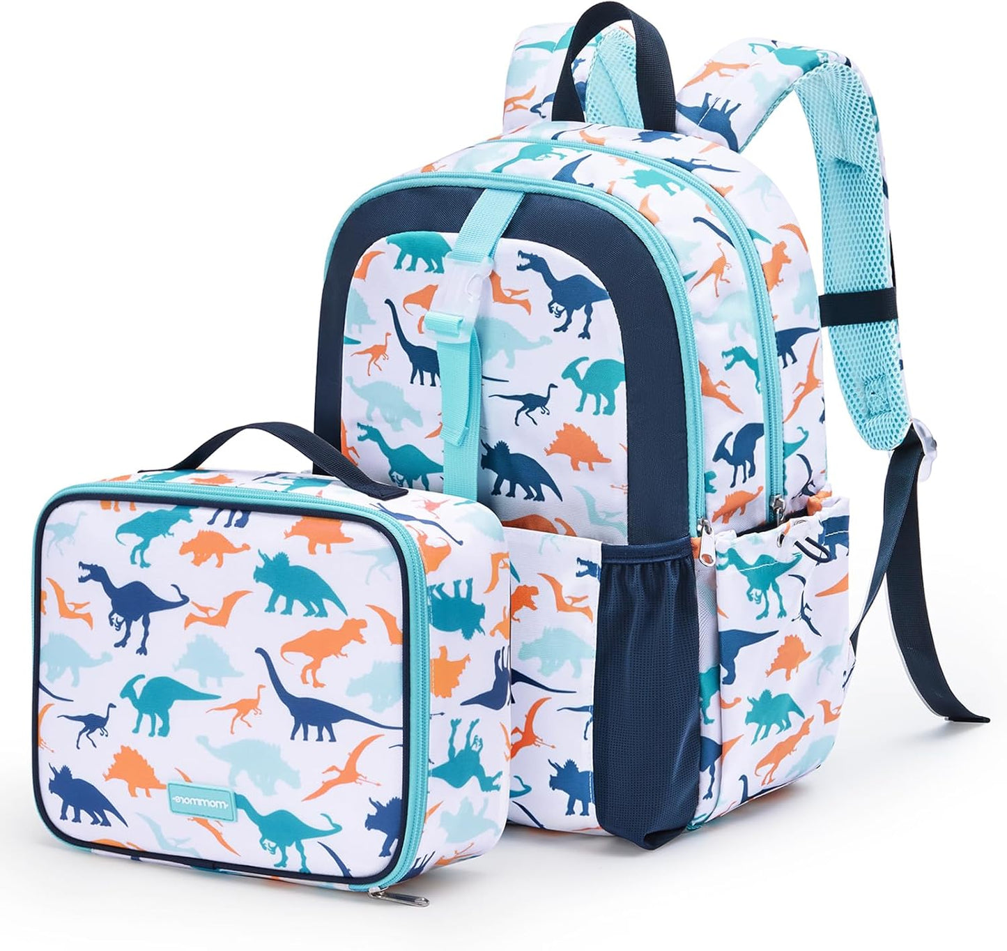 Kids Backpack for Boys Girls Preschool Kindergarten Backpacks Lightweight Elementary School Bookbag with Lunch Box