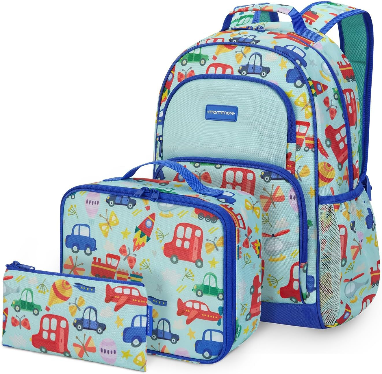 Kids Backpack for Boys Girls Preschool Kindergarten Backpacks Lightweight Elementary School Bookbag with Lunch Box