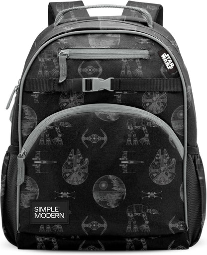 Medium Disney Toddler Backpack for School Girls and Boys | Kindergarten Elementary Kids Backpack | Fletcher Collection | Kids - 15" Tall | Princess Rainbows