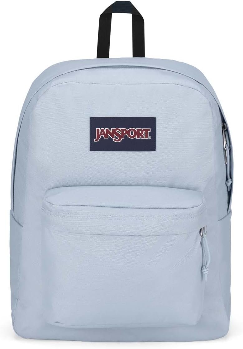 Superbreak One Backpacks - Durable, Lightweight Bookbag with 1 Main Compartment, Front Utility Pocket with Built-In Organizer - Premium Backpack, Black