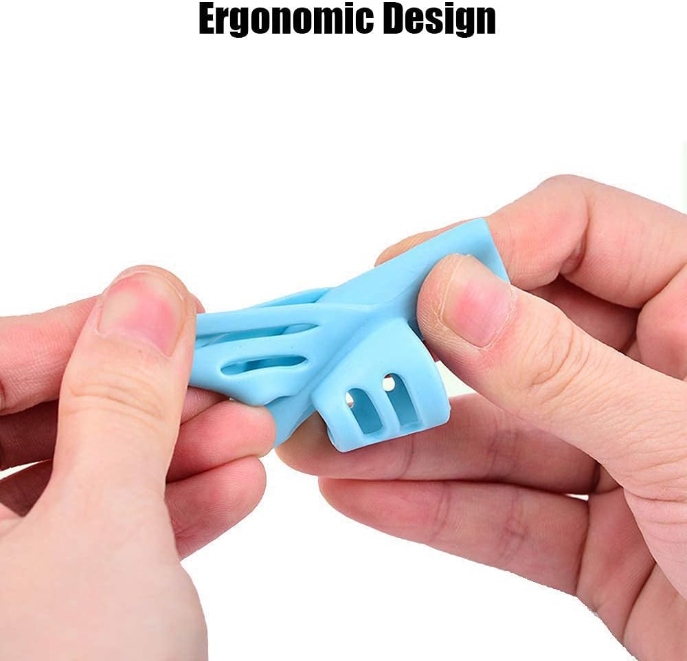 Pencils Grips Pencils Grips for Kids Handwriting Posture Correction Training Writing AIDS for Kids Toddler Preschoolers Students Children Special Needs (12PCS)