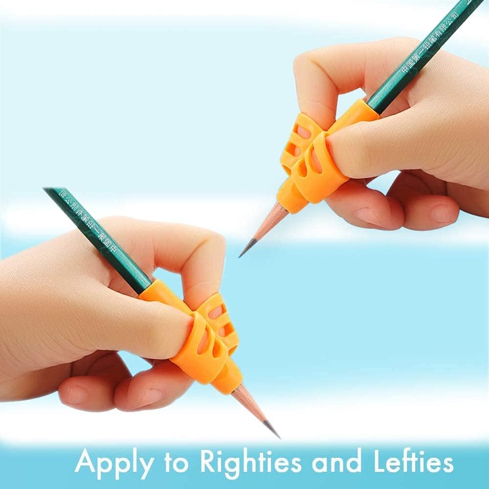 Pencils Grips Pencils Grips for Kids Handwriting Posture Correction Training Writing AIDS for Kids Toddler Preschoolers Students Children Special Needs (12PCS)