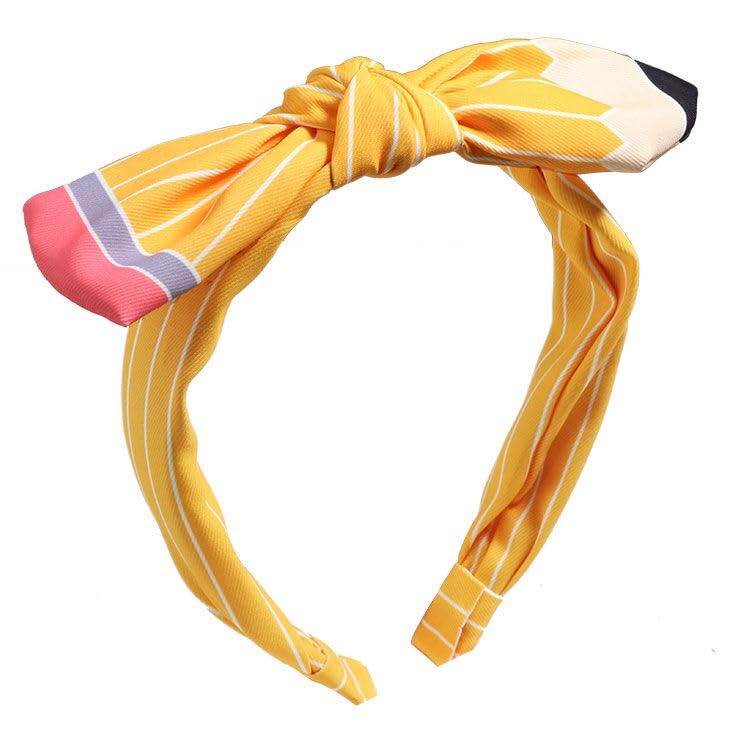 First Day of School Outfits Supplies Stuff for Girls,Pencil Hair Clips Hair Bow Hair Accessories for Teen,Back to School Hair Clips Bows Uniform for Student (2Pcs)