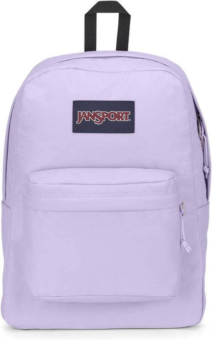 Superbreak One Backpacks - Durable, Lightweight Bookbag with 1 Main Compartment, Front Utility Pocket with Built-In Organizer - Premium Backpack, Black