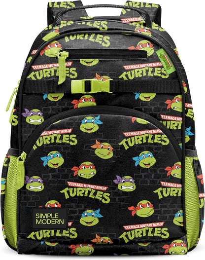 Medium Disney Toddler Backpack for School Girls and Boys | Kindergarten Elementary Kids Backpack | Fletcher Collection | Kids - 15" Tall | Princess Rainbows