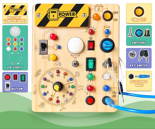 Montessori Busy Board Toy 