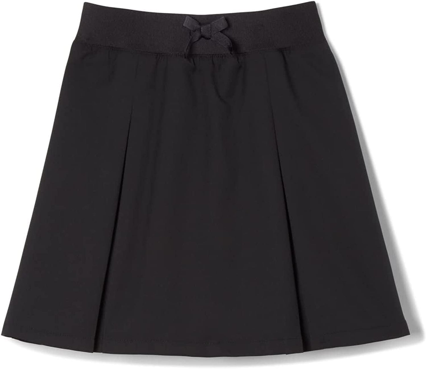 Girls' Pull-On Kick Pleat Scooter School Uniform Skirt
