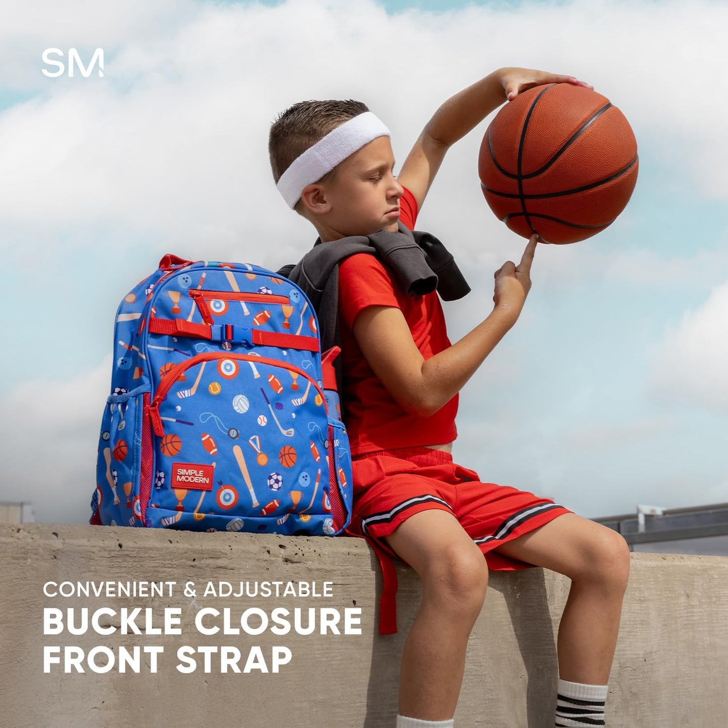 Medium Disney Toddler Backpack for School Girls and Boys | Kindergarten Elementary Kids Backpack | Fletcher Collection | Kids - 15" Tall | Princess Rainbows