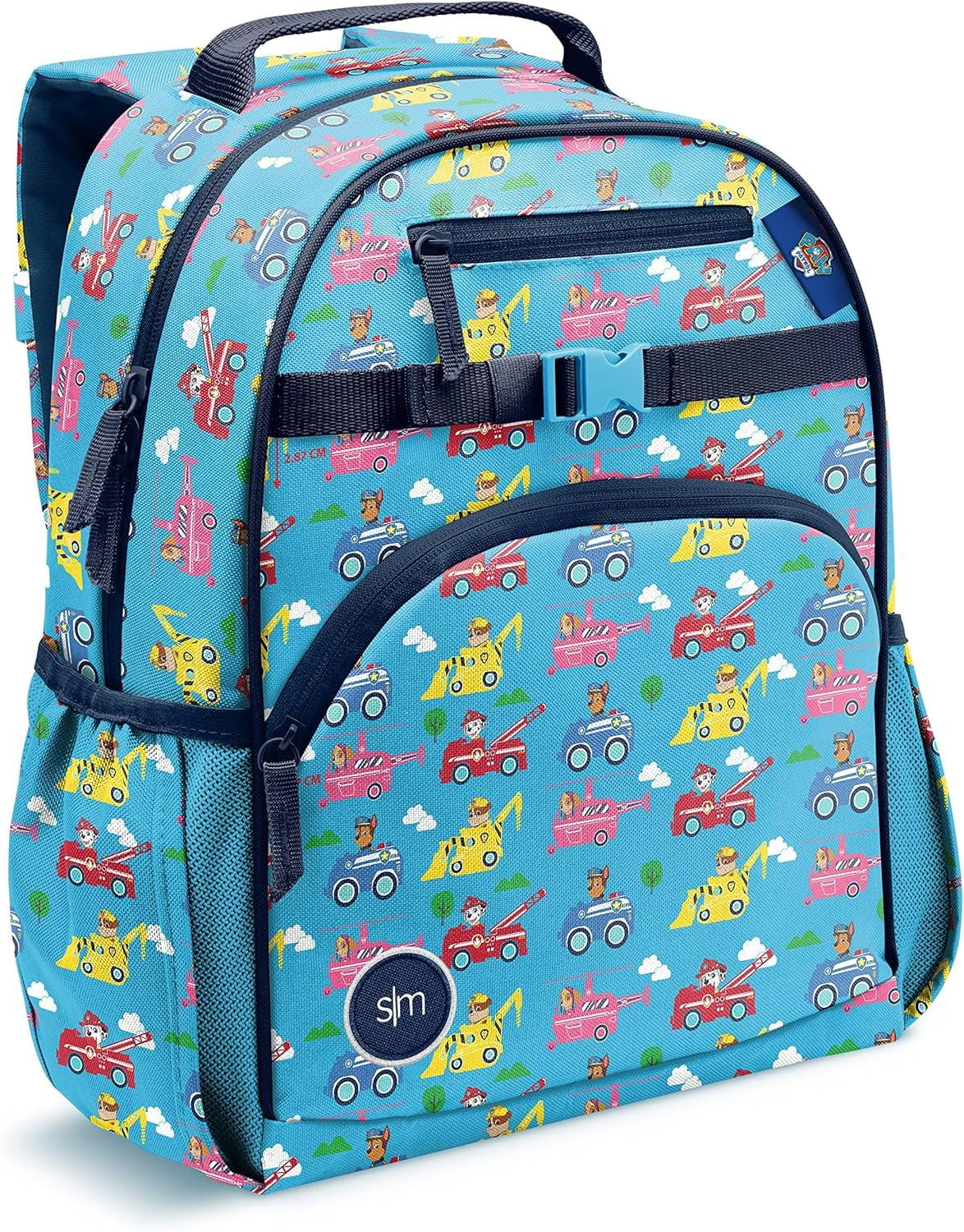 Medium Disney Toddler Backpack for School Girls and Boys | Kindergarten Elementary Kids Backpack | Fletcher Collection | Kids - 15" Tall | Princess Rainbows