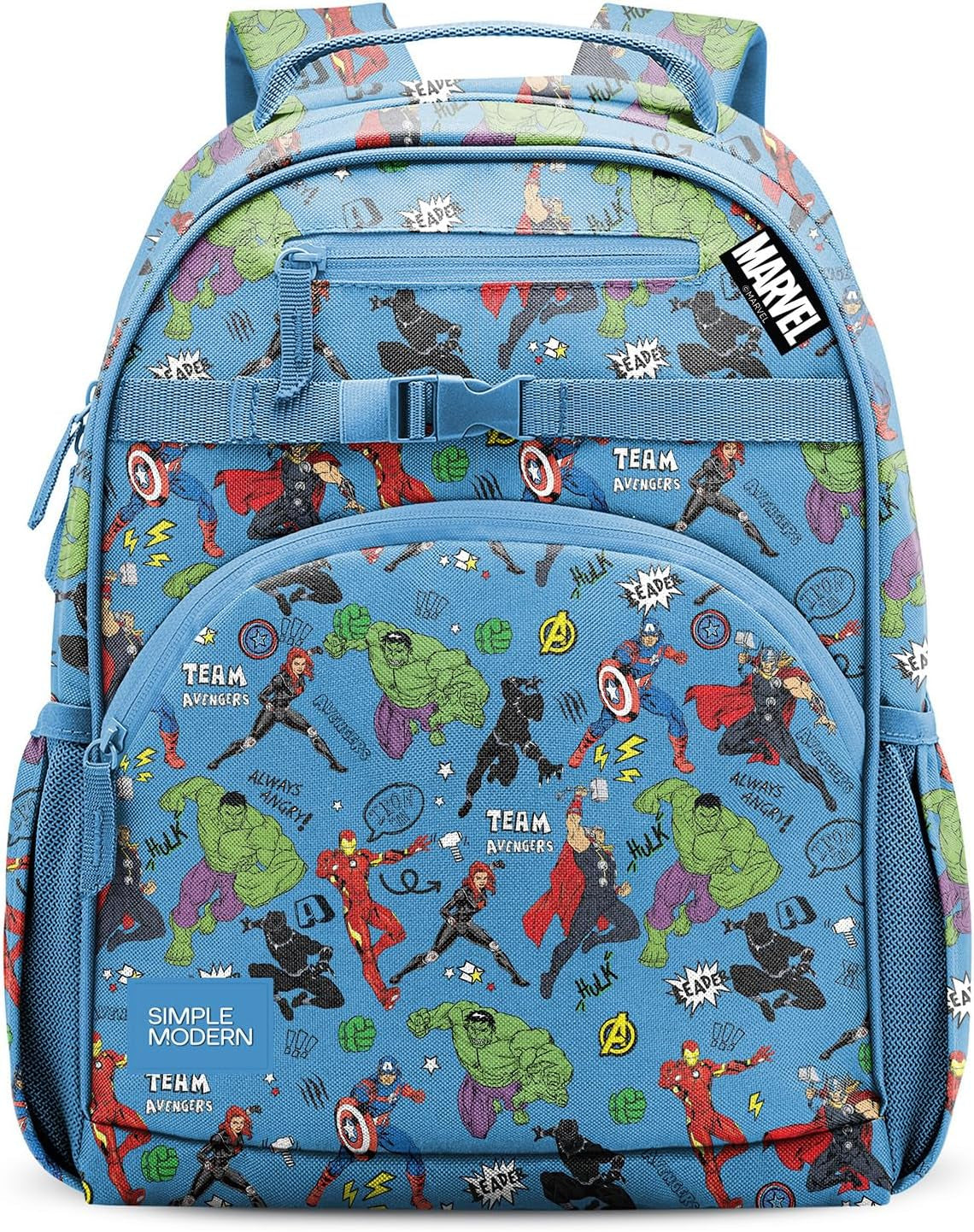 Medium Disney Toddler Backpack for School Girls and Boys | Kindergarten Elementary Kids Backpack | Fletcher Collection | Kids - 15" Tall | Princess Rainbows