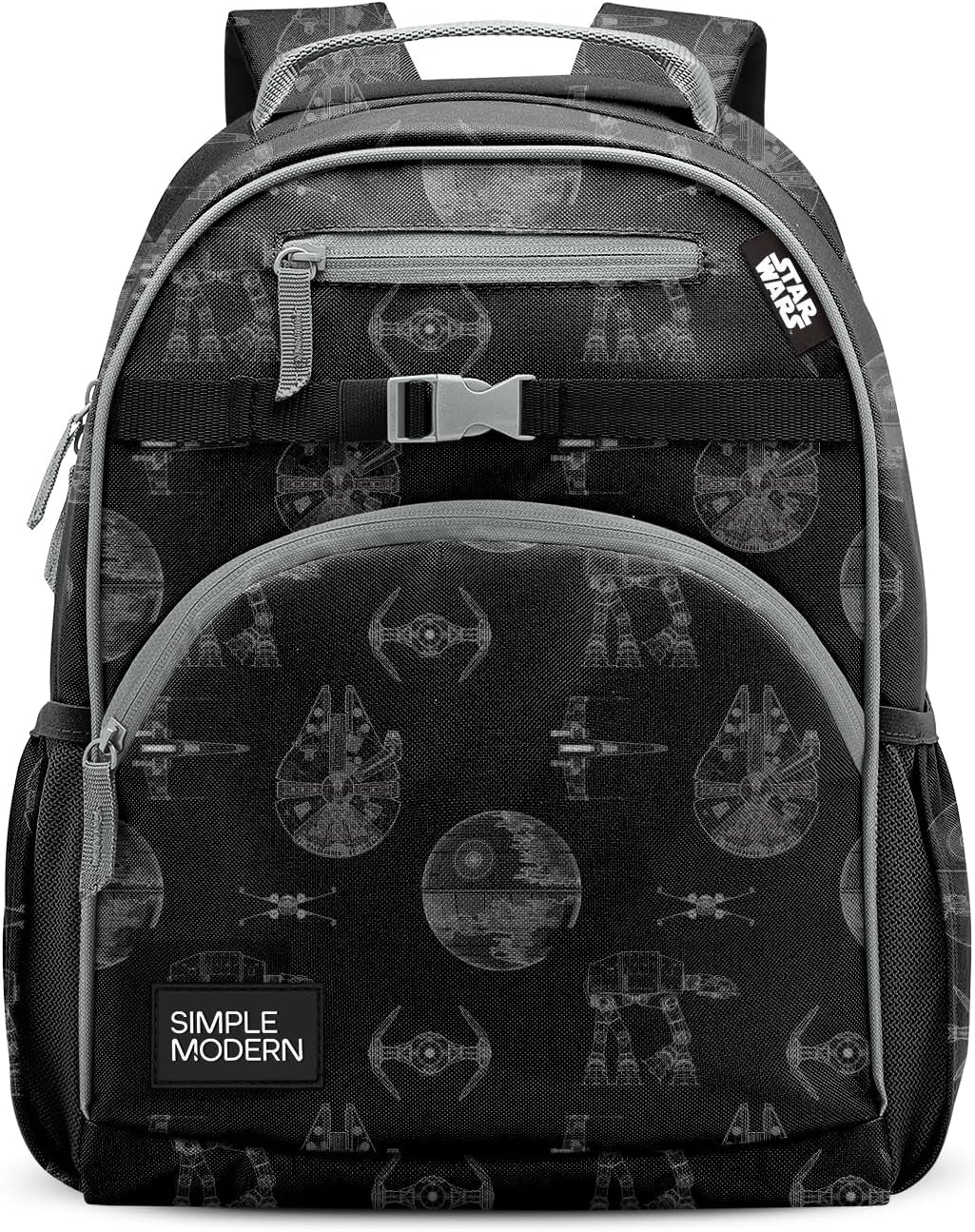 Medium Disney Toddler Backpack for School Girls and Boys | Kindergarten Elementary Kids Backpack | Fletcher Collection | Kids - 15" Tall | Princess Rainbows