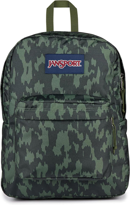 Superbreak One Backpacks - Durable, Lightweight Bookbag with 1 Main Compartment, Front Utility Pocket with Built-In Organizer - Premium Backpack, Black