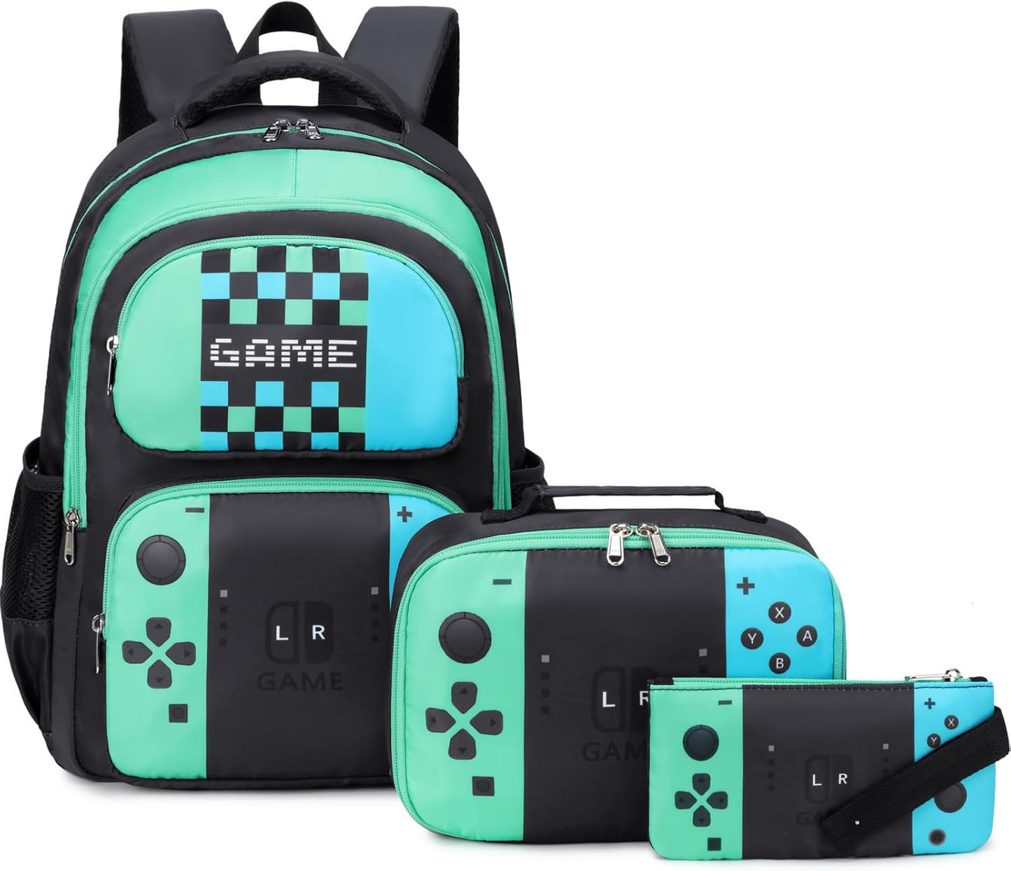 School Backpack for Kids, Kids Backpack with Lunch Box, Elementary Children'S School Bag Travel Back Pack