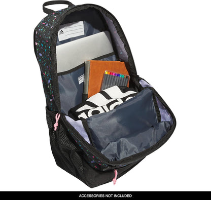 Creator Laptop Backpack for Women and Men, Comfortable and Durable Small Athletic Bag, Speckle Black/Bliss Pink/Black, One Size