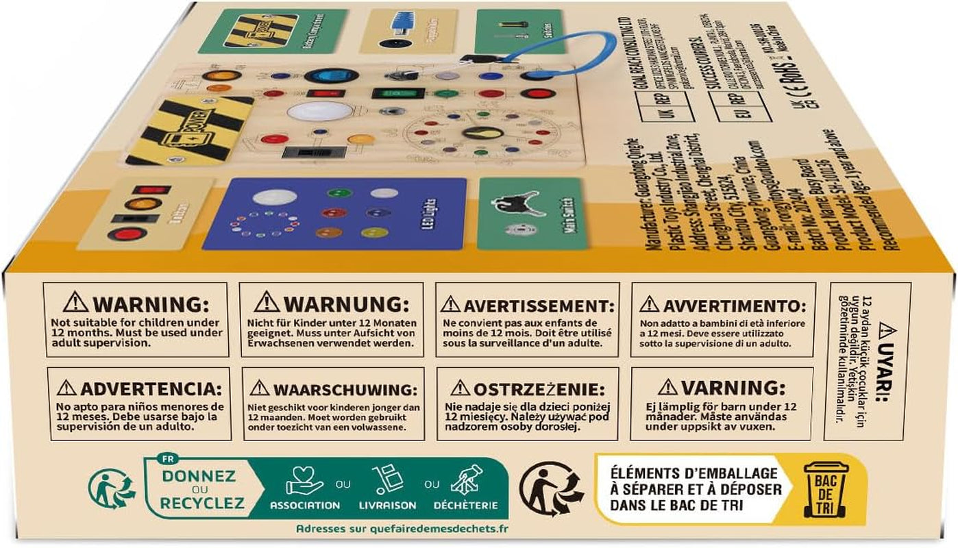 Montessori Busy Board Toy 