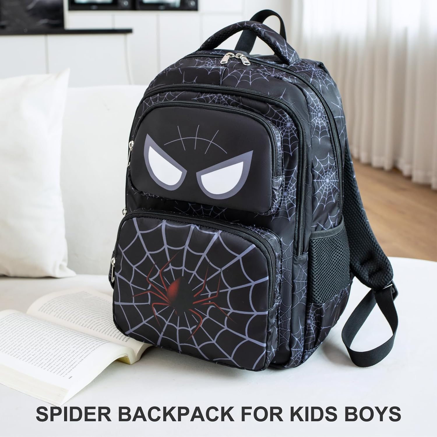 School Backpack for Kids, Kids Backpack with Lunch Box, Elementary Children'S School Bag Travel Back Pack