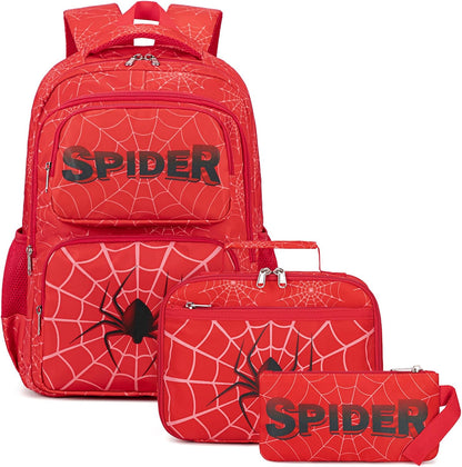 School Backpack for Kids, Kids Backpack with Lunch Box, Elementary Children'S School Bag Travel Back Pack