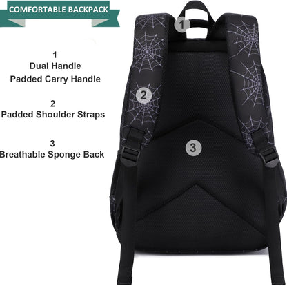 School Backpack for Kids, Kids Backpack with Lunch Box, Elementary Children'S School Bag Travel Back Pack