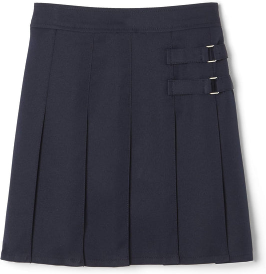 Girls' Adjustable Waist Pleated-Front Two-Tab Scooter