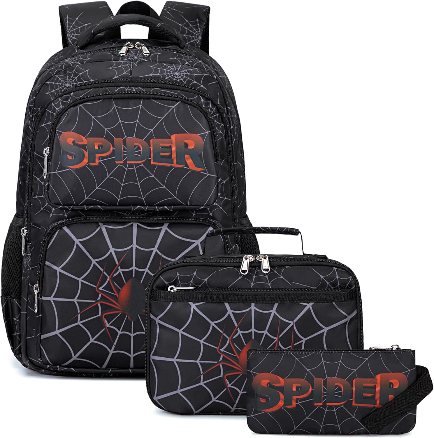 School Backpack for Kids, Kids Backpack with Lunch Box, Elementary Children'S School Bag Travel Back Pack