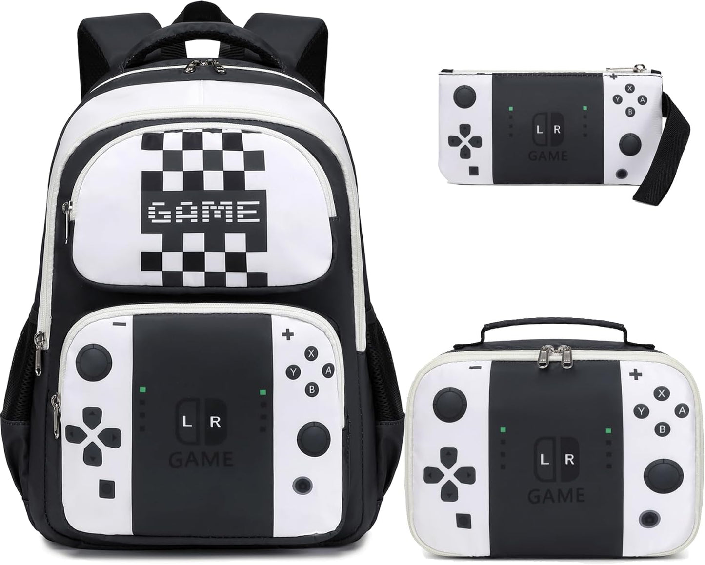 School Backpack for Kids, Kids Backpack with Lunch Box, Elementary Children'S School Bag Travel Back Pack