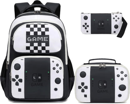 School Backpack for Kids, Kids Backpack with Lunch Box, Elementary Children'S School Bag Travel Back Pack