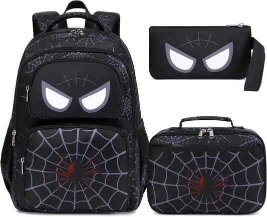 School Backpack for Kids, Kids Backpack with Lunch Box, Elementary Children'S School Bag Travel Back Pack