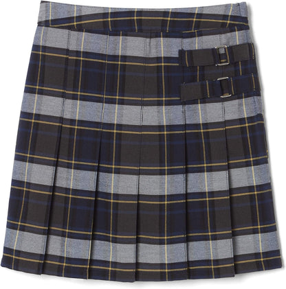Girls' Adjustable Waist Pleated-Front Two-Tab Scooter