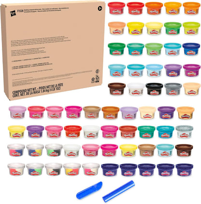 Ultimate Color Collection 65-Pack of 1-Oz Cans, Includes Sparkle, Confetti & Color Burst, Back to School Classroom Supplies, Preschool Toys, Ages 2+ (Amazon Exclusive)