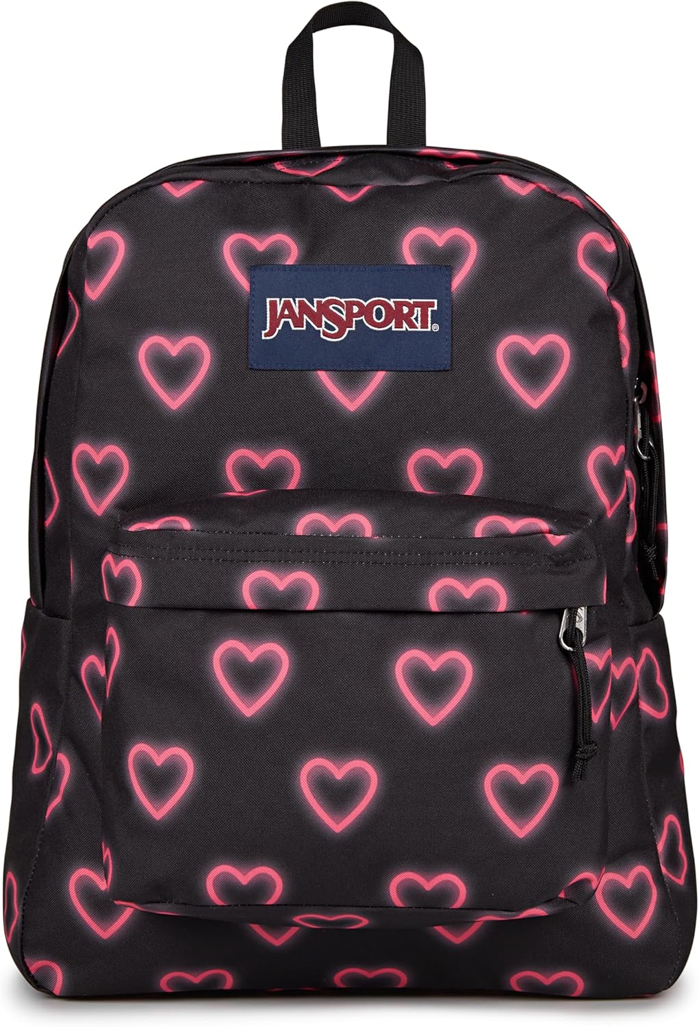 Superbreak One Backpacks - Durable, Lightweight Bookbag with 1 Main Compartment, Front Utility Pocket with Built-In Organizer - Premium Backpack, Black