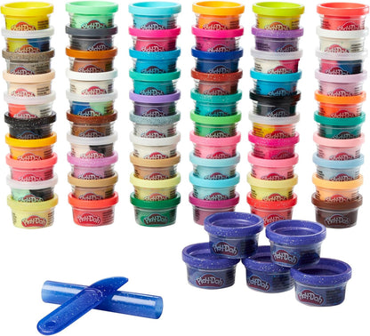 Ultimate Color Collection 65-Pack of 1-Oz Cans, Includes Sparkle, Confetti & Color Burst, Back to School Classroom Supplies, Preschool Toys, Ages 2+ (Amazon Exclusive)