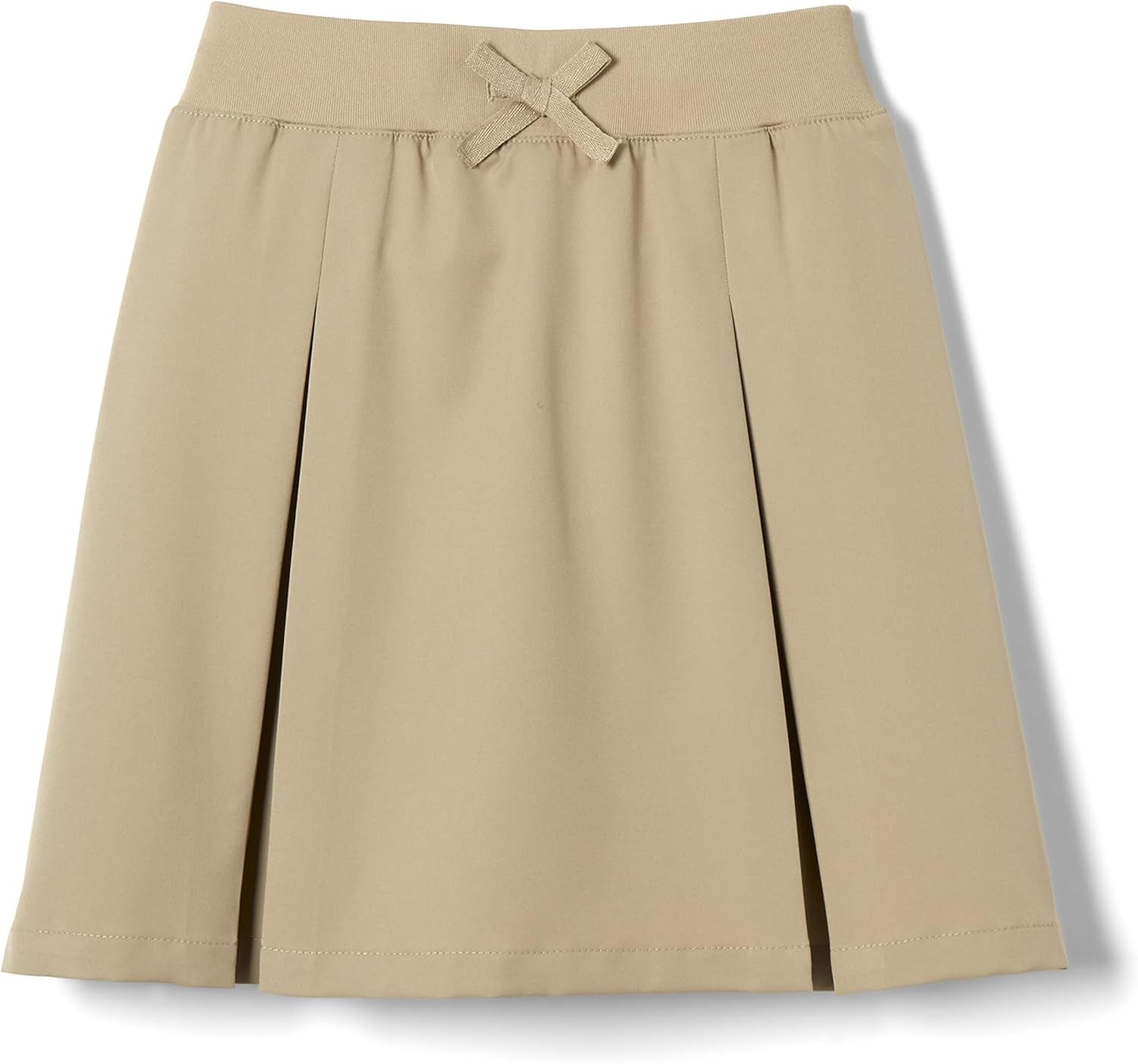 Girls' Pull-On Kick Pleat Scooter School Uniform Skirt