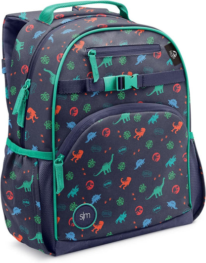 Medium Disney Toddler Backpack for School Girls and Boys | Kindergarten Elementary Kids Backpack | Fletcher Collection | Kids - 15" Tall | Princess Rainbows