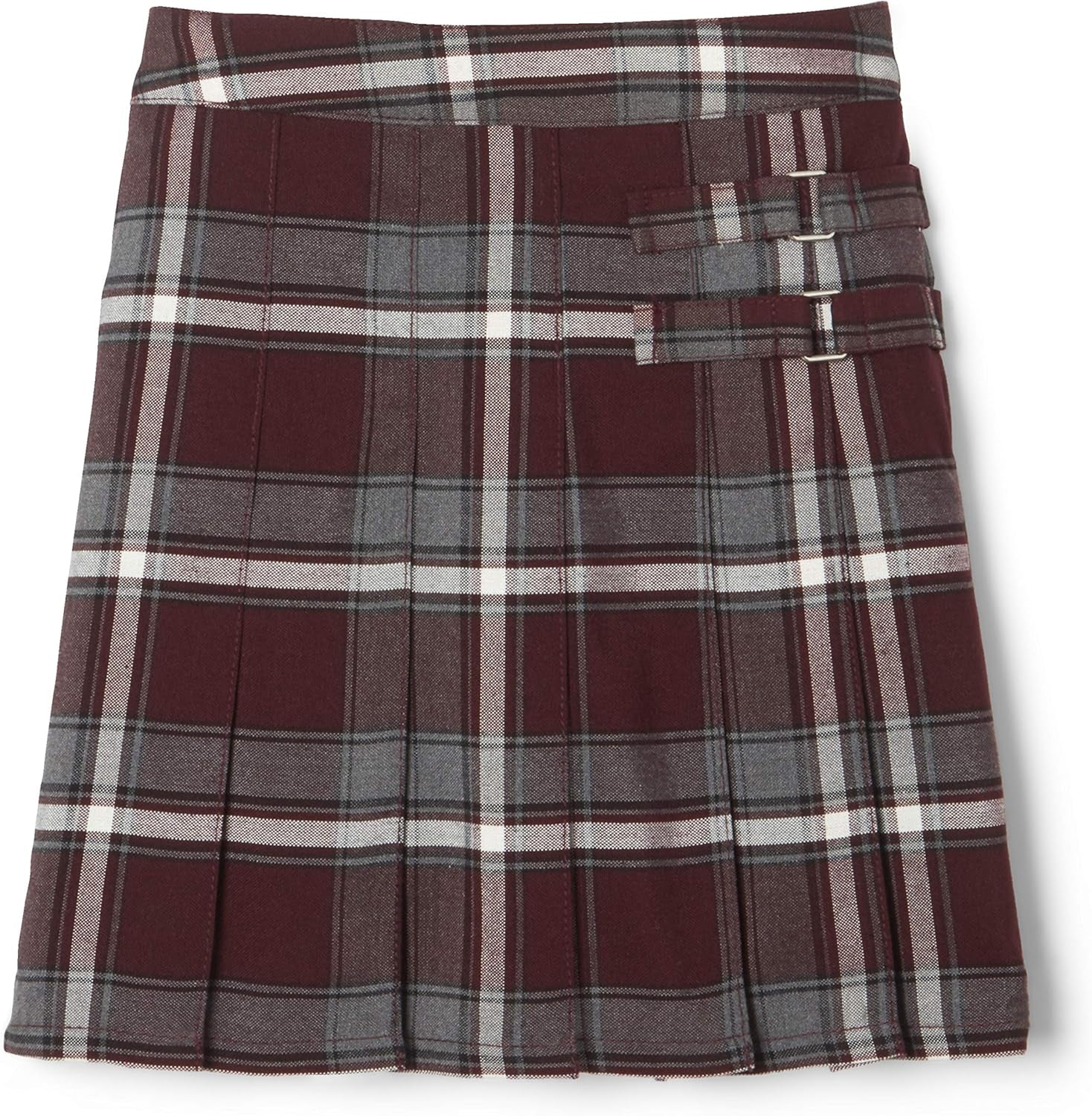 Girls' Adjustable Waist Pleated-Front Two-Tab Scooter