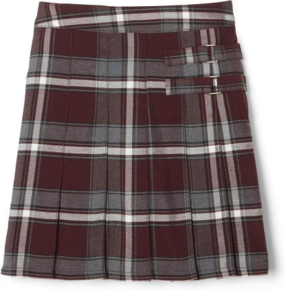Girls' Adjustable Waist Pleated-Front Two-Tab Scooter