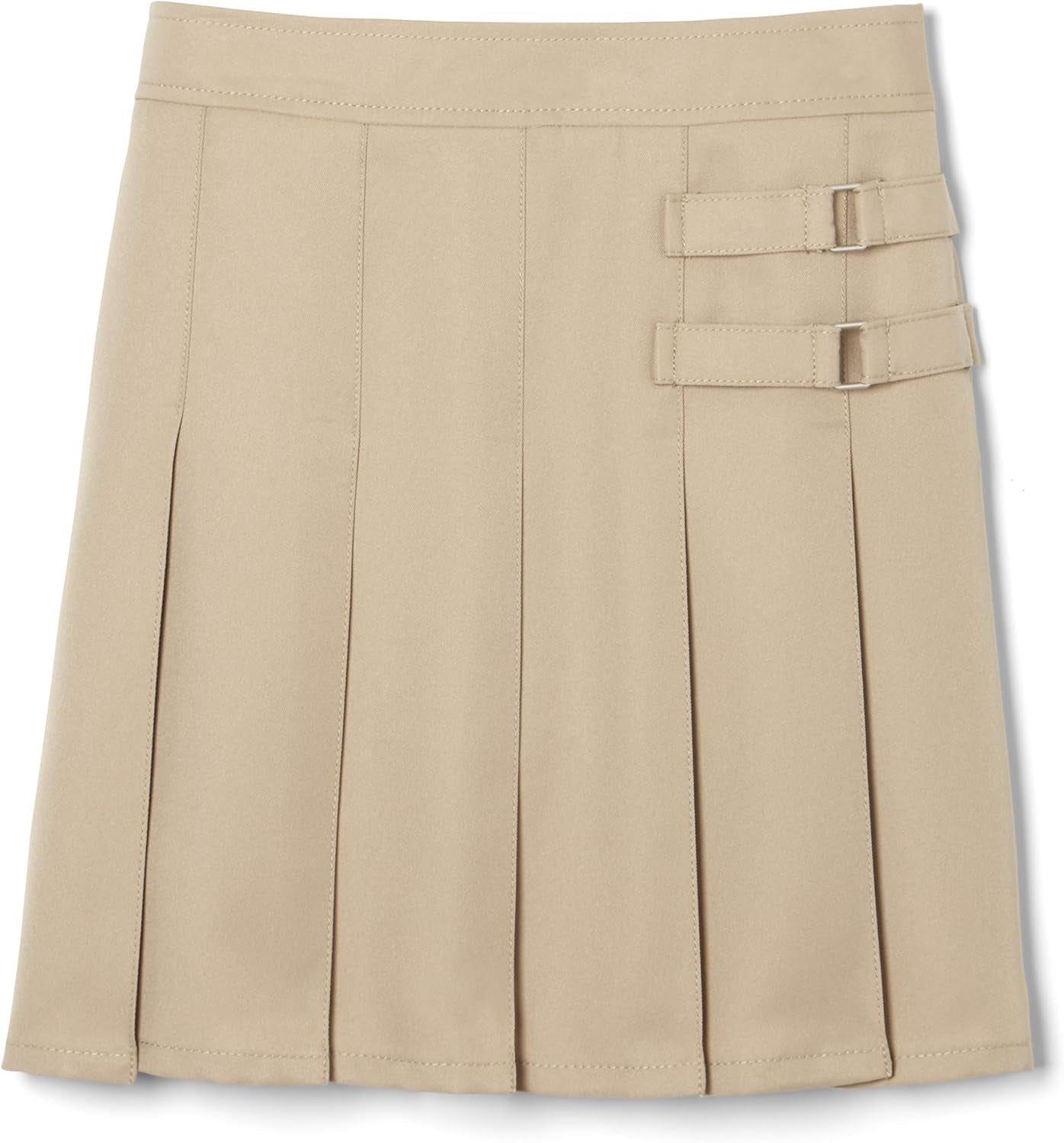 Girls' Adjustable Waist Pleated-Front Two-Tab Scooter