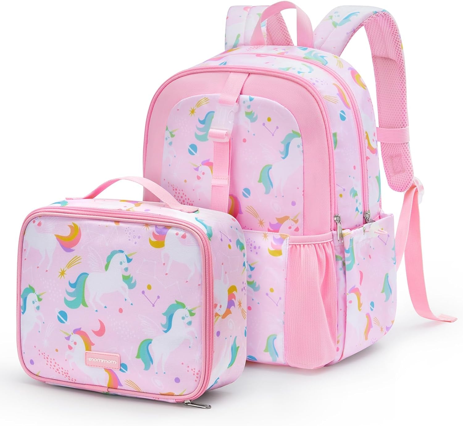 Kids Backpack for Boys Girls Preschool Kindergarten Backpacks Lightweight Elementary School Bookbag with Lunch Box