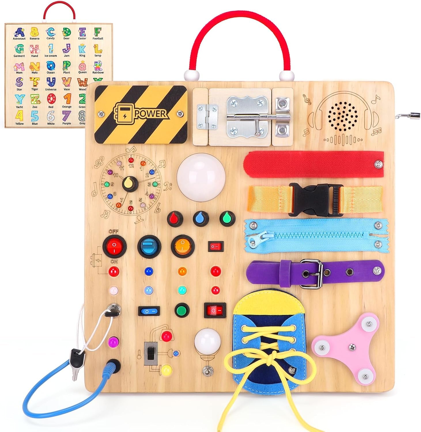 Montessori Busy Board Toy 