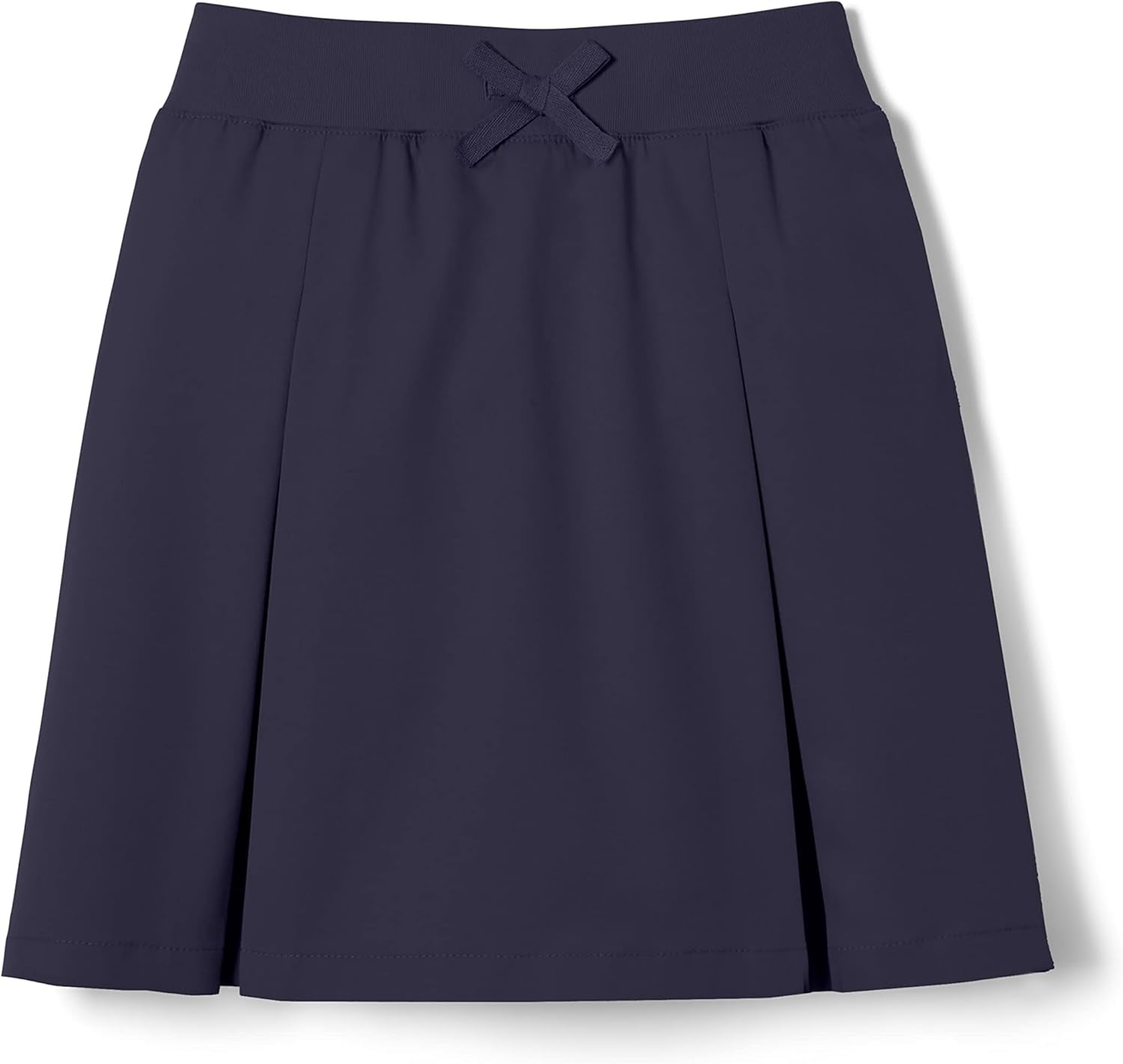 Girls' Pull-On Kick Pleat Scooter School Uniform Skirt