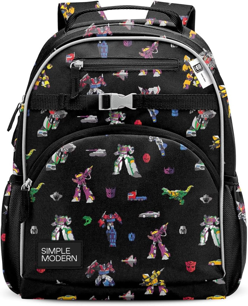 Medium Disney Toddler Backpack for School Girls and Boys | Kindergarten Elementary Kids Backpack | Fletcher Collection | Kids - 15" Tall | Princess Rainbows