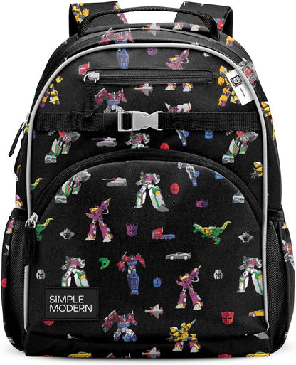 Medium Disney Toddler Backpack for School Girls and Boys | Kindergarten Elementary Kids Backpack | Fletcher Collection | Kids - 15" Tall | Princess Rainbows